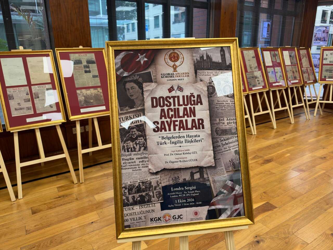 KGK Sergisi Yunus Emre Londra Merkezinde Açıldı 9